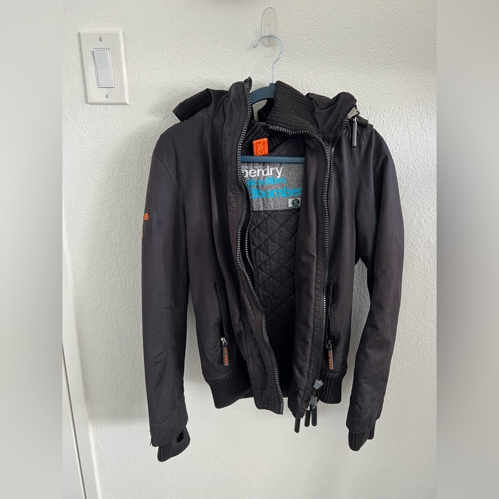Superdry Wind Bomber Jacket Size Small